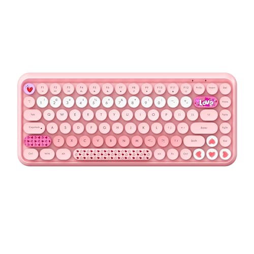 Ajazz ブルートゥース タブレット用キーボード かわいい レディースキーボ Amazon.co.jp: Ajazz 308i ブルートゥース タブレット用キーボード